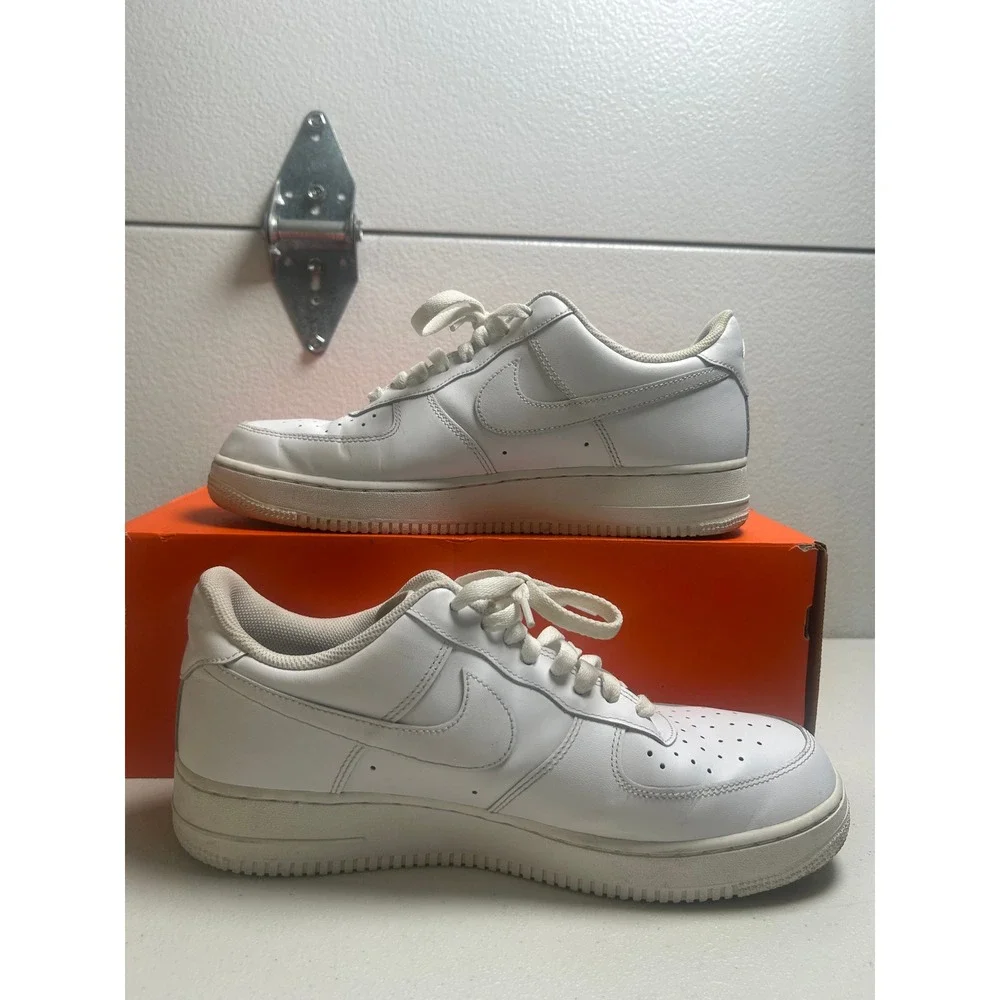 Nike Air Force 1 Low 07 White White 11.5m #2733